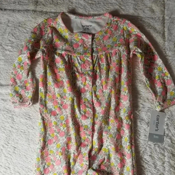 Girls 9 month Carter's sleeper NWT - Picture 1 of 2